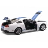 GreenLight 1/18 2011 Shelby GT500 - Performance White with Grabber Blue Stripes
