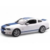 GreenLight 1/18 2011 Shelby GT500 - Performance White with Grabber Blue Stripes