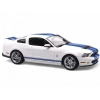 GreenLight 1/18 2011 Shelby GT500 - Performance White with Grabber Blue Stripes