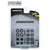GreenLight 1/64 Auto Body Shop Wheel And Tire Pack Bridgestone Tyres