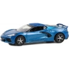 Greenlight 1/64 Barrett-Jackson Scottsdale Edition Series 12- 2020 Chevy Corvette C8 Stingray 2LT Rapid Blue Metallic 37290-E