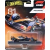 Hot Wheels Premium Formula 1 McLaren Formula 1 Team (#81) HRV11 - JKD81