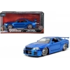 Jada 1/24 Fast & Furious 2002 Nissan Skyline Blue