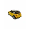 Kinsmart 1/28 Mini Cooper S Sarı (Çek Bırak)