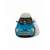 Kinsmart 1/28 Mini Cooper S Turkuaz (Çek Bırak)