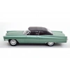 KK SCALE 1/18 Cadillac DeVille Convertible 1967 Light Green Metallic / Black