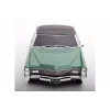KK SCALE 1/18 Cadillac DeVille Convertible 1967 Light Green Metallic / Black