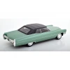 KK SCALE 1/18 Cadillac DeVille Convertible 1967 Light Green Metallic / Black