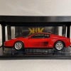 KK SCALE  1/18 Ferrari Testarossa 1986 Red