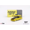 Mini GT MGT00794 1/64 Lincoln Capri Hot Rod 1954 Lime Yellow