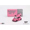 Mini GT 1/64 ABARTH 595 LB-WORKS x Abas Works Pink