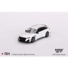 Mini GT 1/64 Audi ABT RS6-R Glacier White Metallic MGT00701