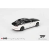 Mini GT MGT00959 1/64 BMW i7 xDrive60 Alpine White / Black Sapphire