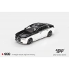 Mini GT MGT00959 1/64 BMW i7 xDrive60 Alpine White / Black Sapphire