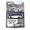 Mini GT 1/64 BMW i7 xDrive60 Alpine White / Black Sapphire - Blister Paket MGT00959-BL