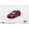 MINI GT MGT007001/64 BMW M3 Competition Touring Toronto Red Metallic