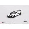 Mini GT MGT00677 1/64 Chevrolet Corvette Z06 2023 Arctic White