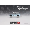 Mini GT 1/64 Datsun KAIDO 510 Wagon 4x4 Winter Holiday Edition KHMG092