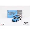 Mini GT MGT00753 1/64 Honda Civic Type R 2023 Pace Car Blue