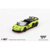 Mini GT MGT00887 1/64 Lamborghini Aventador SVJ 63 Roadster Verde Shock