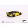 Mini GT MGT00639 1/64 Lamborghini LB-Silhouette WORKS Aventador GT EVO Yellow