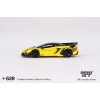 Mini GT MGT00639 1/64 Lamborghini LB-Silhouette WORKS Aventador GT EVO Yellow