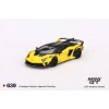 Mini GT MGT00639 1/64 Lamborghini LB-Silhouette WORKS Aventador GT EVO Yellow