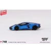 Mini GT MGT00748 1/64 Lamborghini Revuelto Blu Eleos