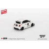 Mini GT 1/64 LB-WORKS x Abas Works ABARTH 595 Gara White