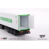 Mini GT 1/64 Western Star 49X Blue w/ 40 Reefer Container EVERGREEN
