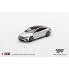 Mini GT Mercedes-Benz EQS 580 4MATIC Silver Metallic