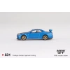 Mini GT Nissan Skyline GT-R (R34) Top Secret Bayside Blue