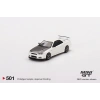 Mini GT MGT00501 1/64 Nissan Skyline GT-R (R34) V-Spec II N1 White