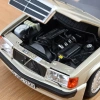 Norev 1/18 Mercedes-Benz 190 E 2.3-16 1984 Smoke Silver Metallic