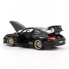 Norev 1/18 Porsche 911 GT3 RS 2009 Black & White Gold Metallic