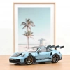 Norev 187367 1/18 Porsche 911 GT3 RS, Weissach Pack 2022 Light Blue