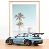 Norev 187367 1/18 Porsche 911 GT3 RS, Weissach Pack 2022 Light Blue