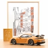 Norev 187387 1/18 Porsche 911 GT3 2021 Bahama Yellow