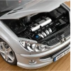 Norev Peugeot 206 RC 2003 Aluminium Silver