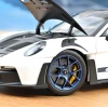 Norev Porsche 911 GT3 RS w/Weissach Pack 2022 White/Indigoblue