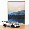 Norev Porsche 911 GT3 RS w/Weissach Pack 2022 White/Indigoblue