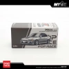 Pop Race 1/64 Mitsubishi Lancer Evolution IV Steel Silver Metallic
