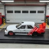 Rhino Model 1/64  Mercedes Benz 190E w124 White Red Stripe