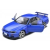 Solido 1/18 Nissan Skyline (R34) GT-R 1999 Bayside Blue