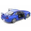 Solido 1/18 Nissan Skyline (R34) GT-R 1999 Bayside Blue