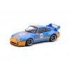 Tarmac Works 1/64 993 Remastered By Gunther Werks Blue / Orange - HOBBY64
