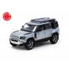 Tarmac Works 1/64 Land Rover Defender 110 Grey Metallic