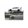 Tarmac Works 1/64 Mercedes-Benz C 63 AMG Coupé Black Series Silver Metallic