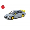 Tarmac Works 1/64 Mitsubishi Lancer GSR Evolution III Yellow with Tarmac Cards