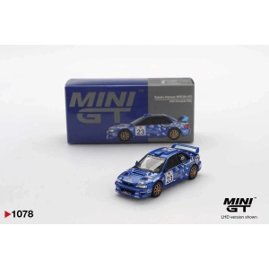 Mini GT MGT01078 1/64 Subaru Impreza WRC99 #23 2000 Acropolis Rally